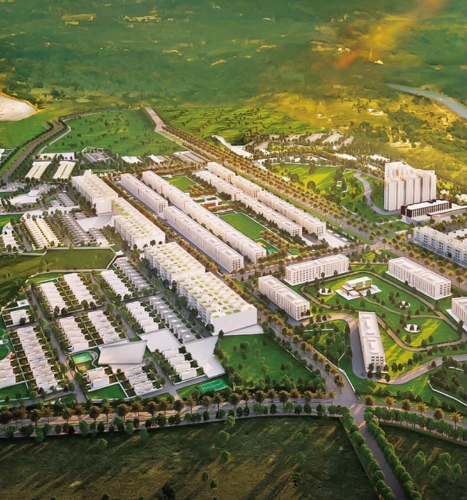 Trident Hills township render